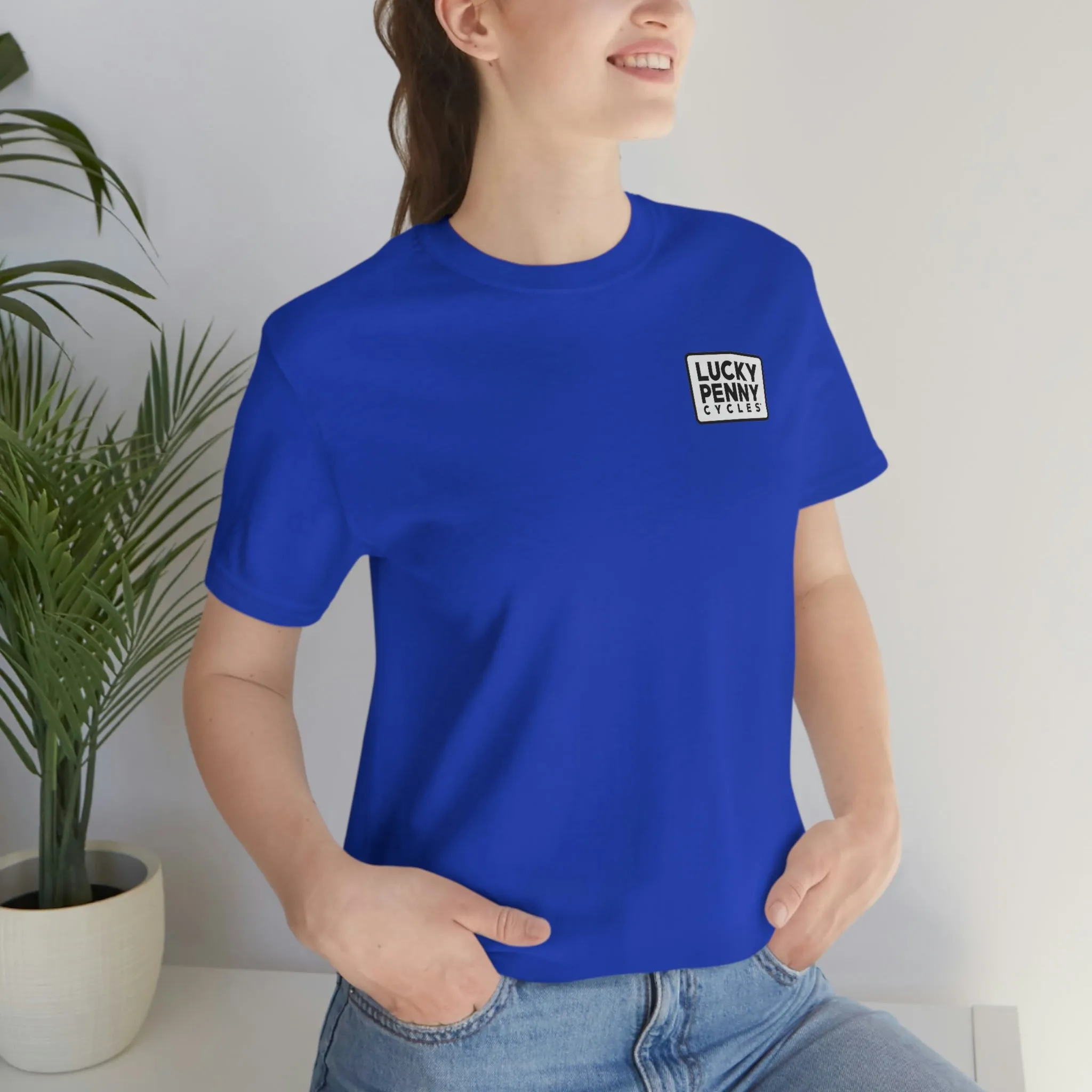 Lucky Penny Cycles Vintage Square T-Shirt