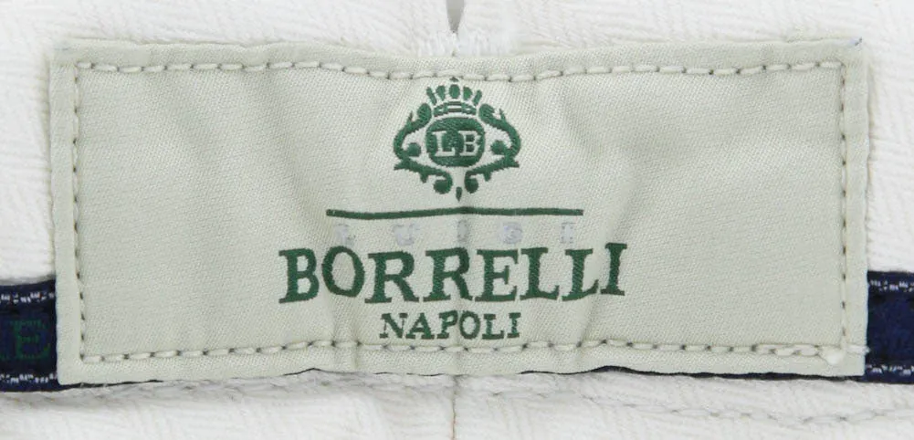 Luigi Borrelli White Pants - 31 US / 47 EU