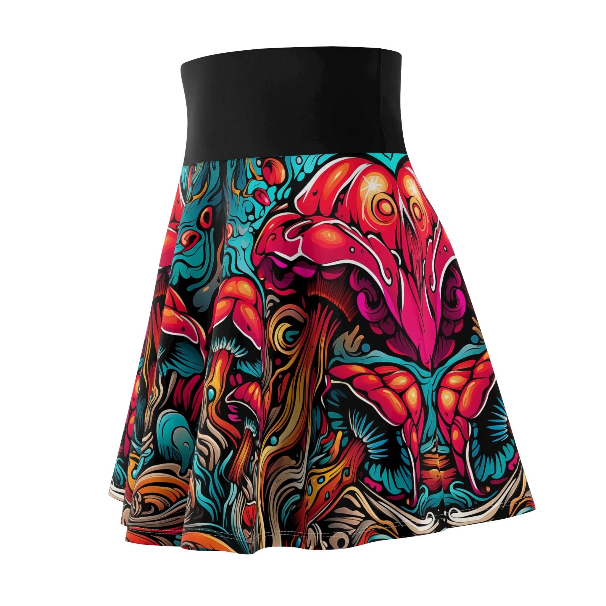 Magic Mushroom Women's Skater Skirt #2