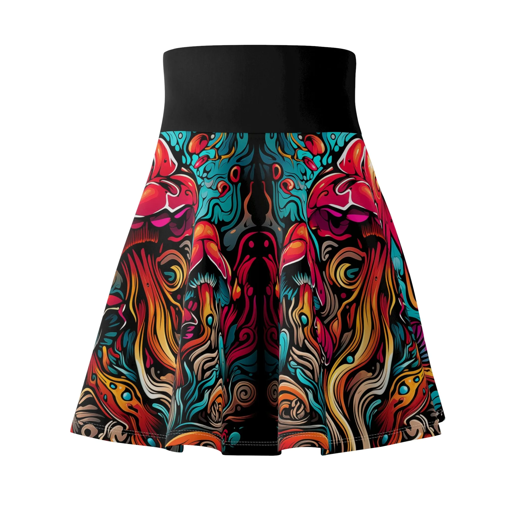 Magic Mushroom Women's Skater Skirt #2