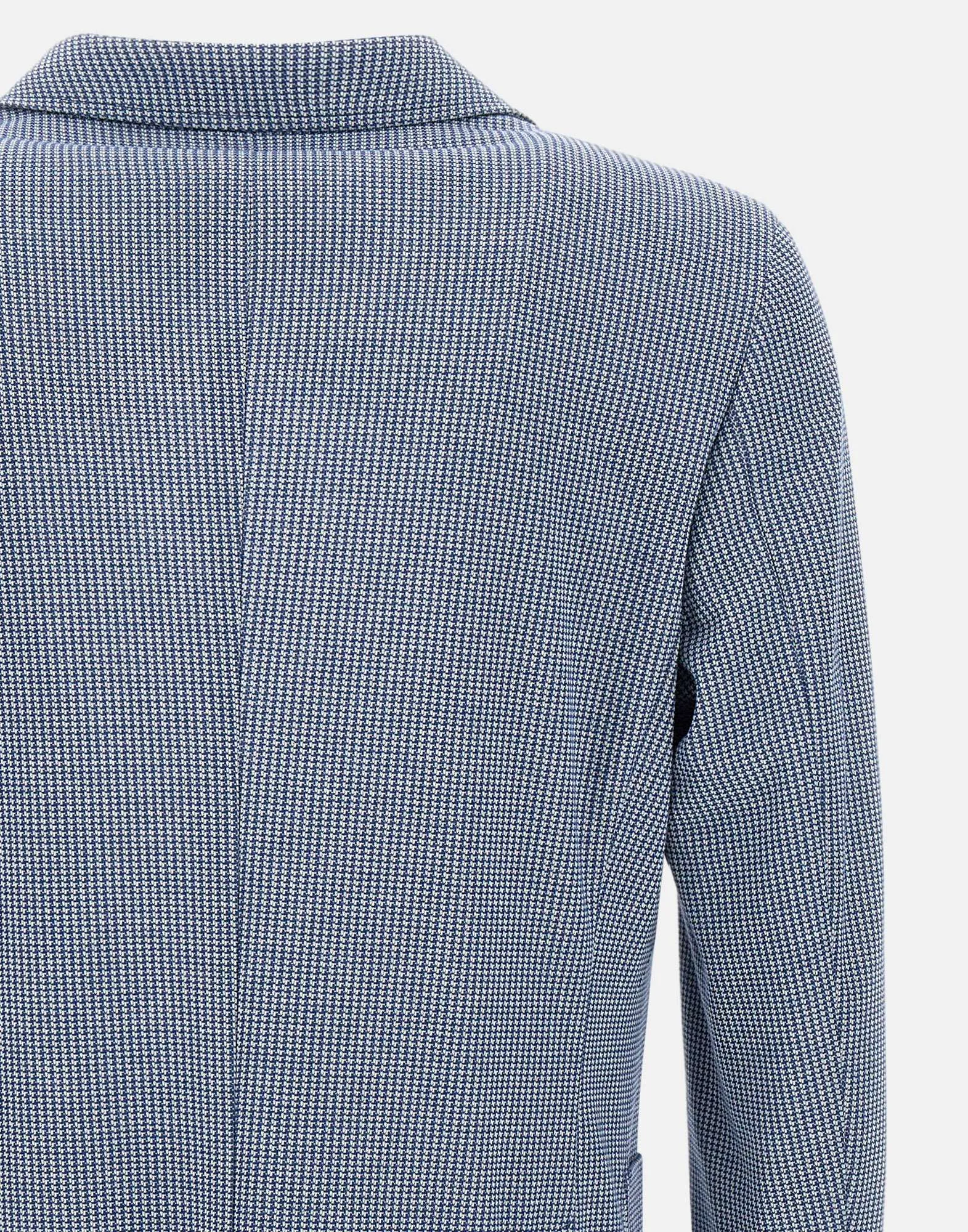 Manuel Ritz Viscose Stretch Houndstooth Blazer