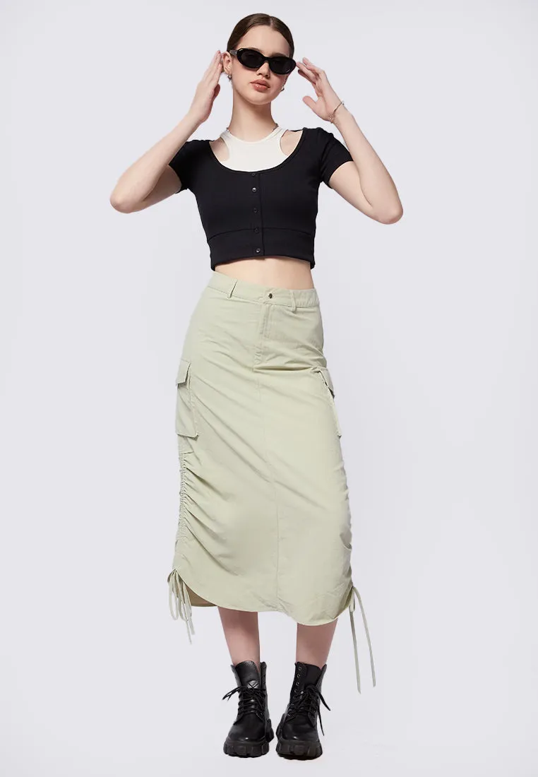 Maxi Cargo Skirt