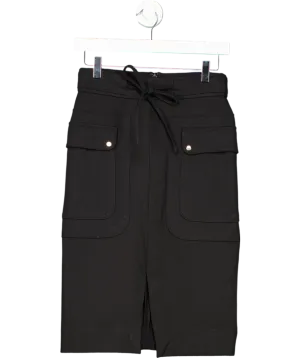 ME&EM Black Cargo Pocket Skirt UK 6