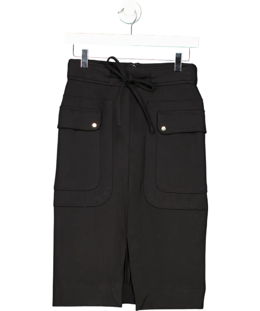 ME&EM Black Cargo Pocket Skirt UK 6