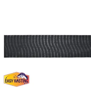 Medium Reptile Rubber Black with Silver Print-A-05
