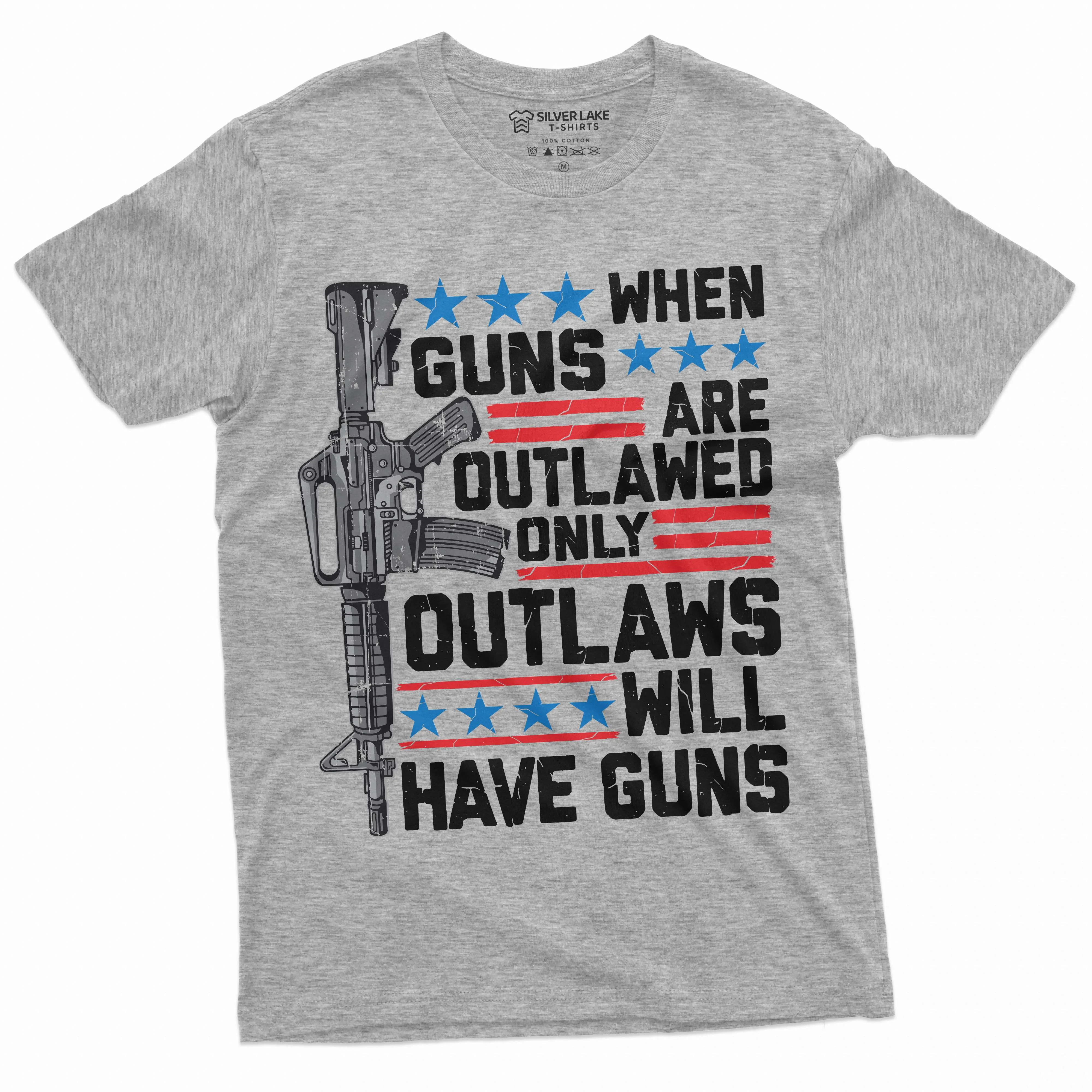 Men's 2A 2nd amendment pro gun  T-shirt conservative constitution tee shirt second tee