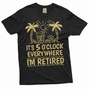 Men's Funny retirement T-shirt Grandpa Papa Dad retiree gift Christmas Father's day birthday gift