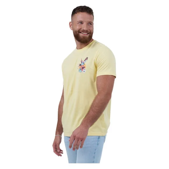 Men's Giles Graphic Mellow Yellow T-Shirt
