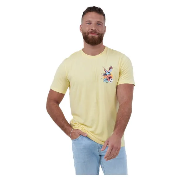 Men's Giles Graphic Mellow Yellow T-Shirt