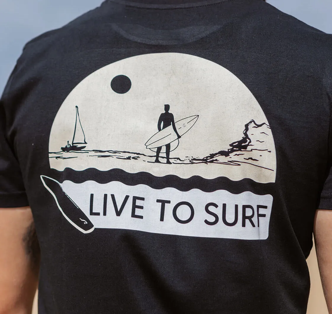 Men's Live to Surf Tee