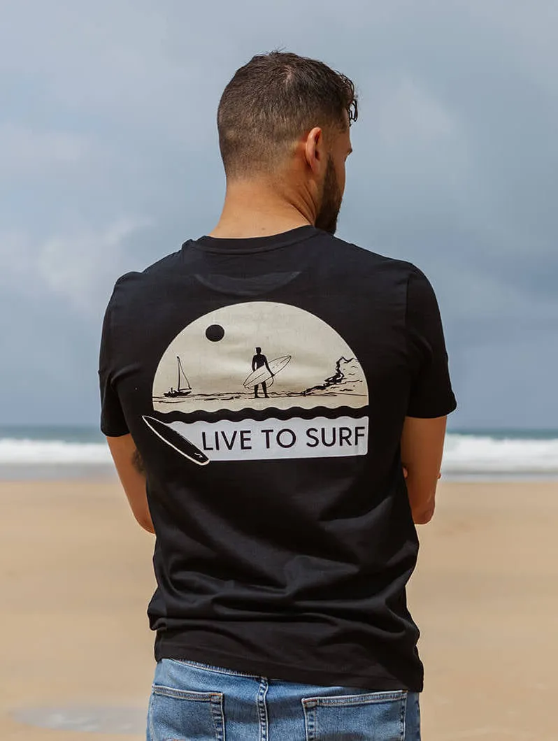 Men's Live to Surf Tee