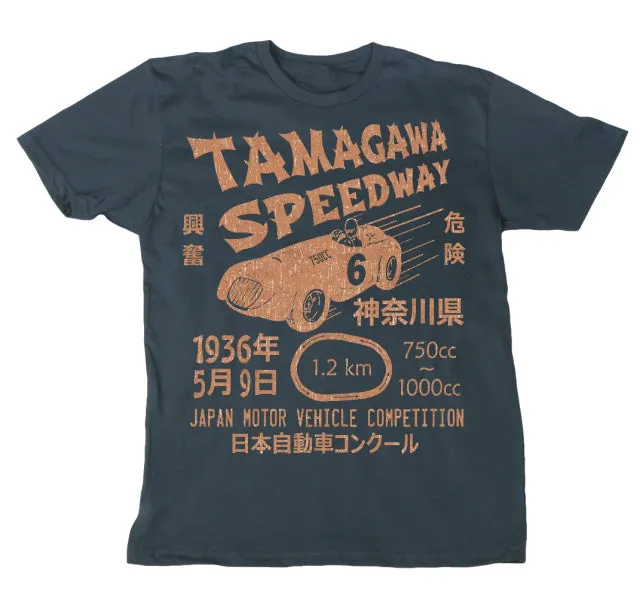 Men's M&P Speed Shop T-Shirt: Tamagawa Speedway