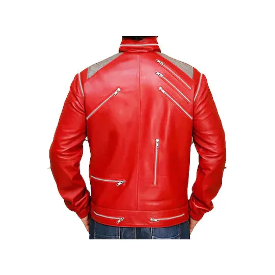 Men's MJ Beat Premium Quality Genuine Leather Jacket