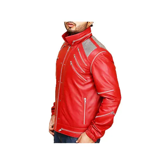 Men's MJ Beat Premium Quality Genuine Leather Jacket