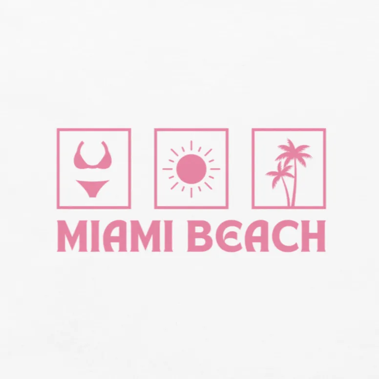 Miami Beach - Women's soft T-Shirt