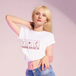 Miami Beach - Women's soft T-Shirt