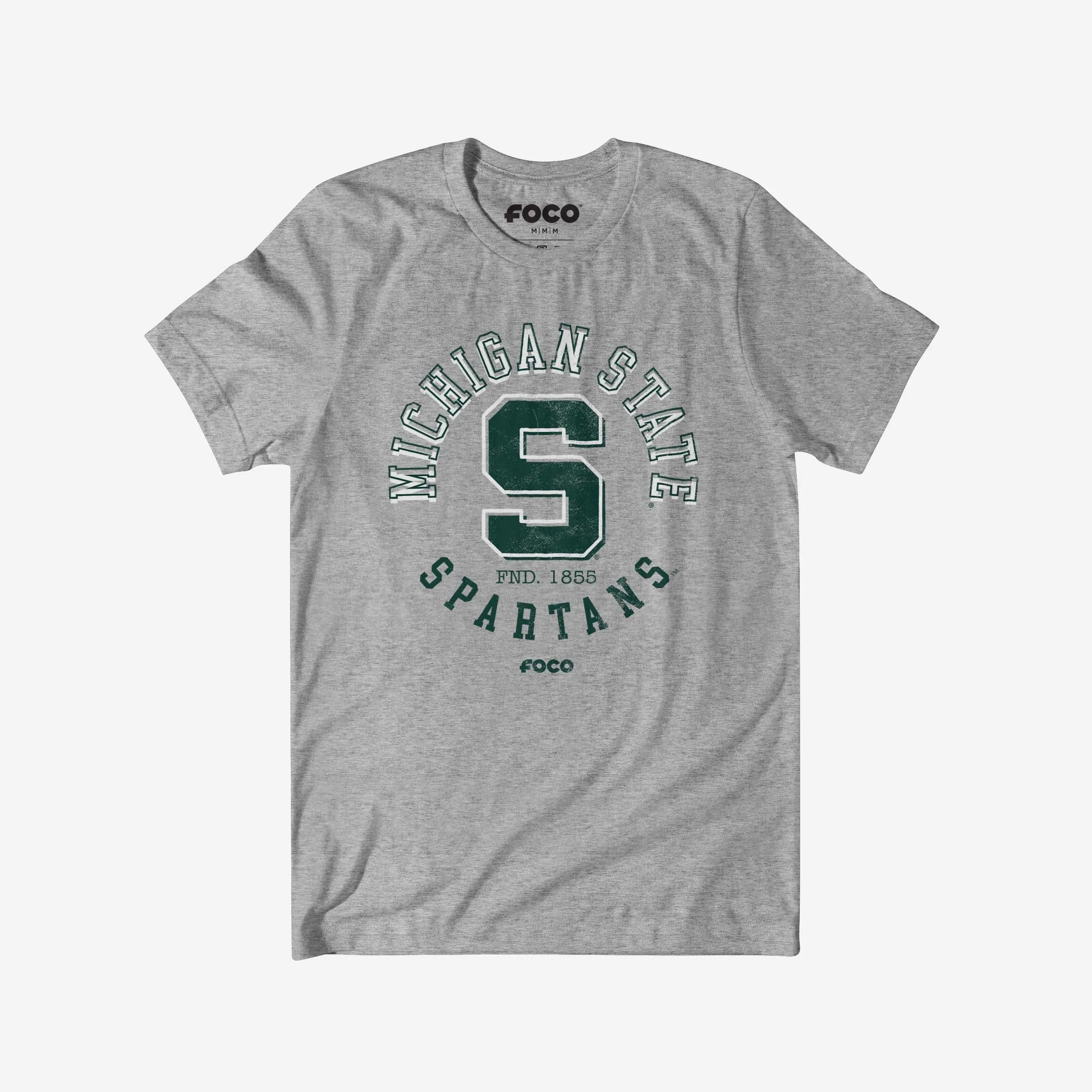 Michigan State Spartans Circle Vintage T-Shirt