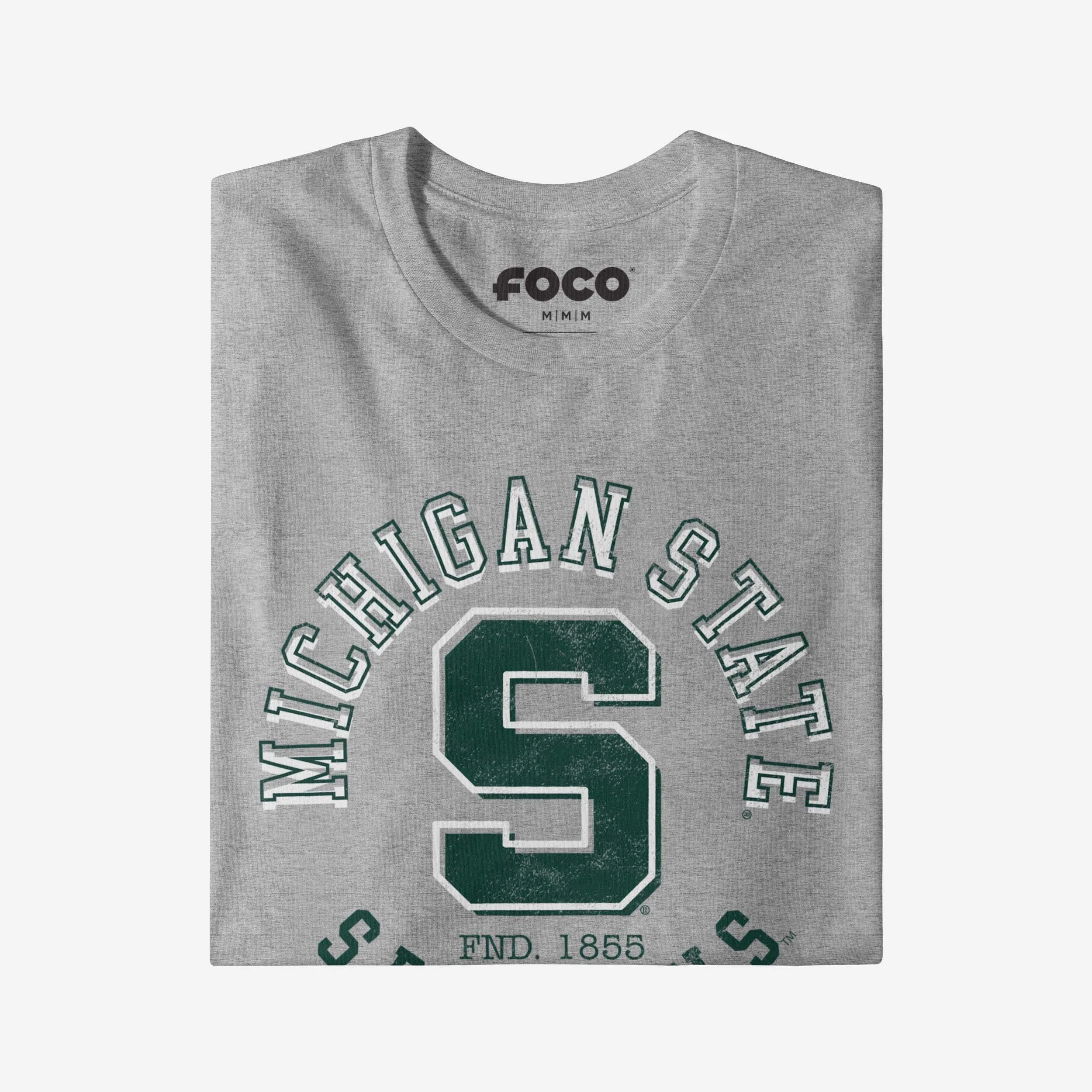 Michigan State Spartans Circle Vintage T-Shirt