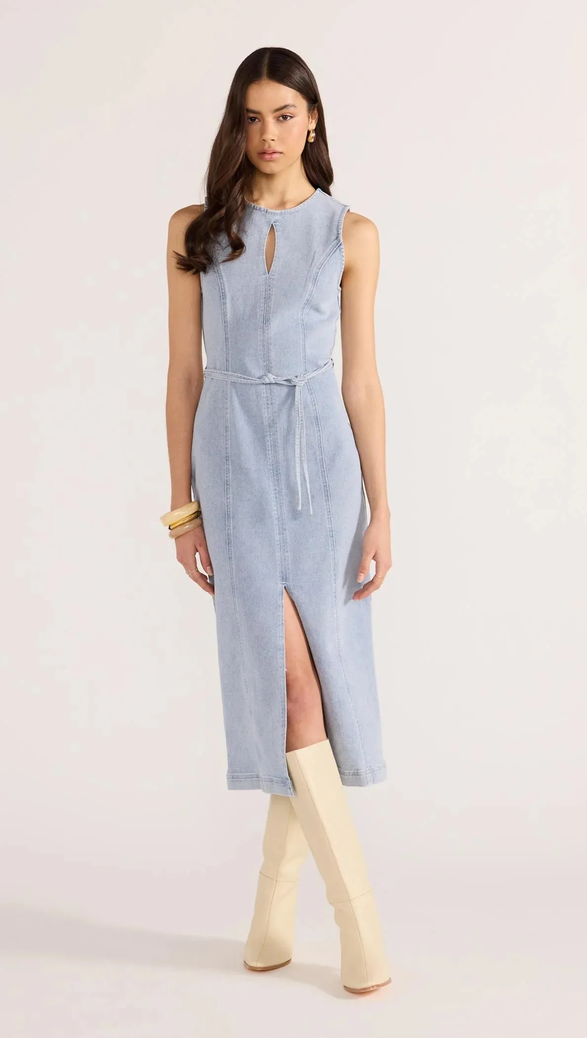MINKPINK | Oliver Denim Midi Dress