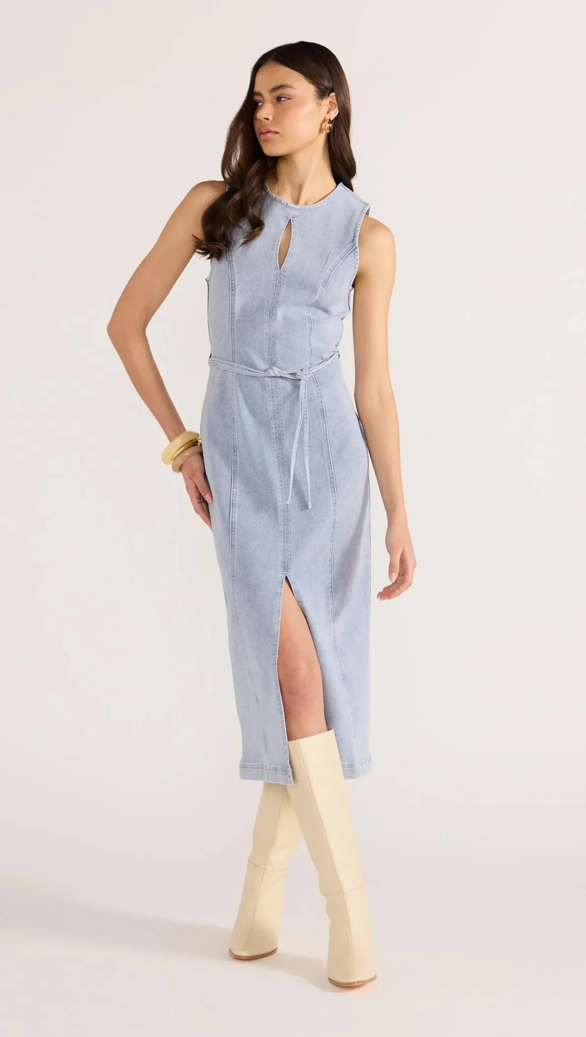 MINKPINK | Oliver Denim Midi Dress