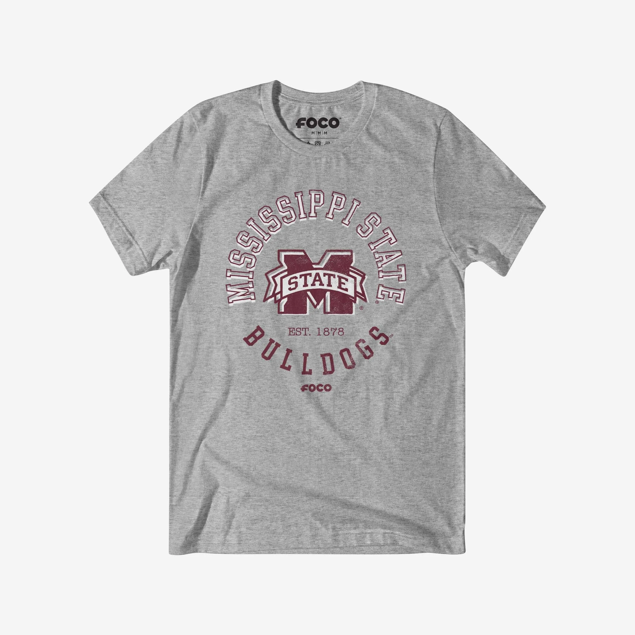 Mississippi State Bulldogs Circle Vintage T-Shirt