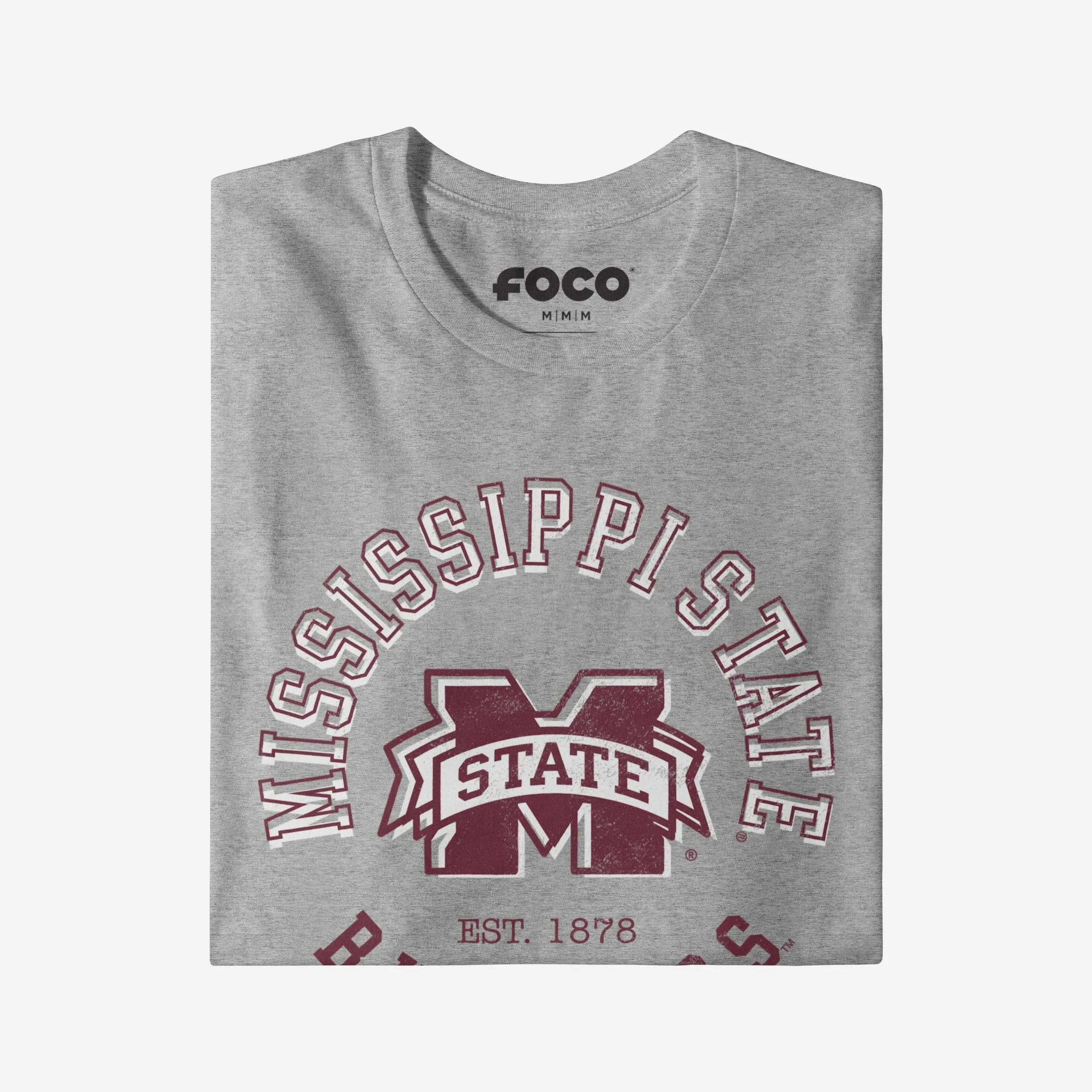 Mississippi State Bulldogs Circle Vintage T-Shirt