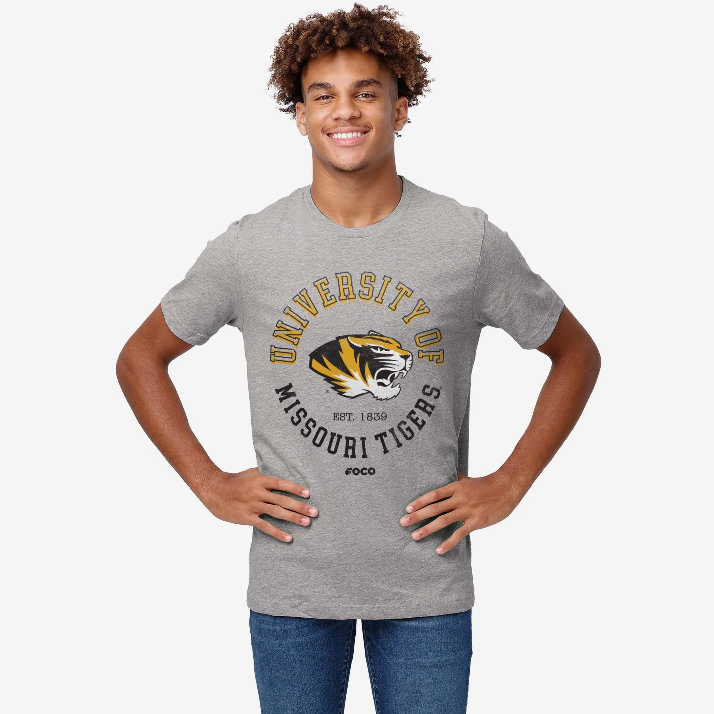 Missouri Tigers Circle Vintage T-Shirt