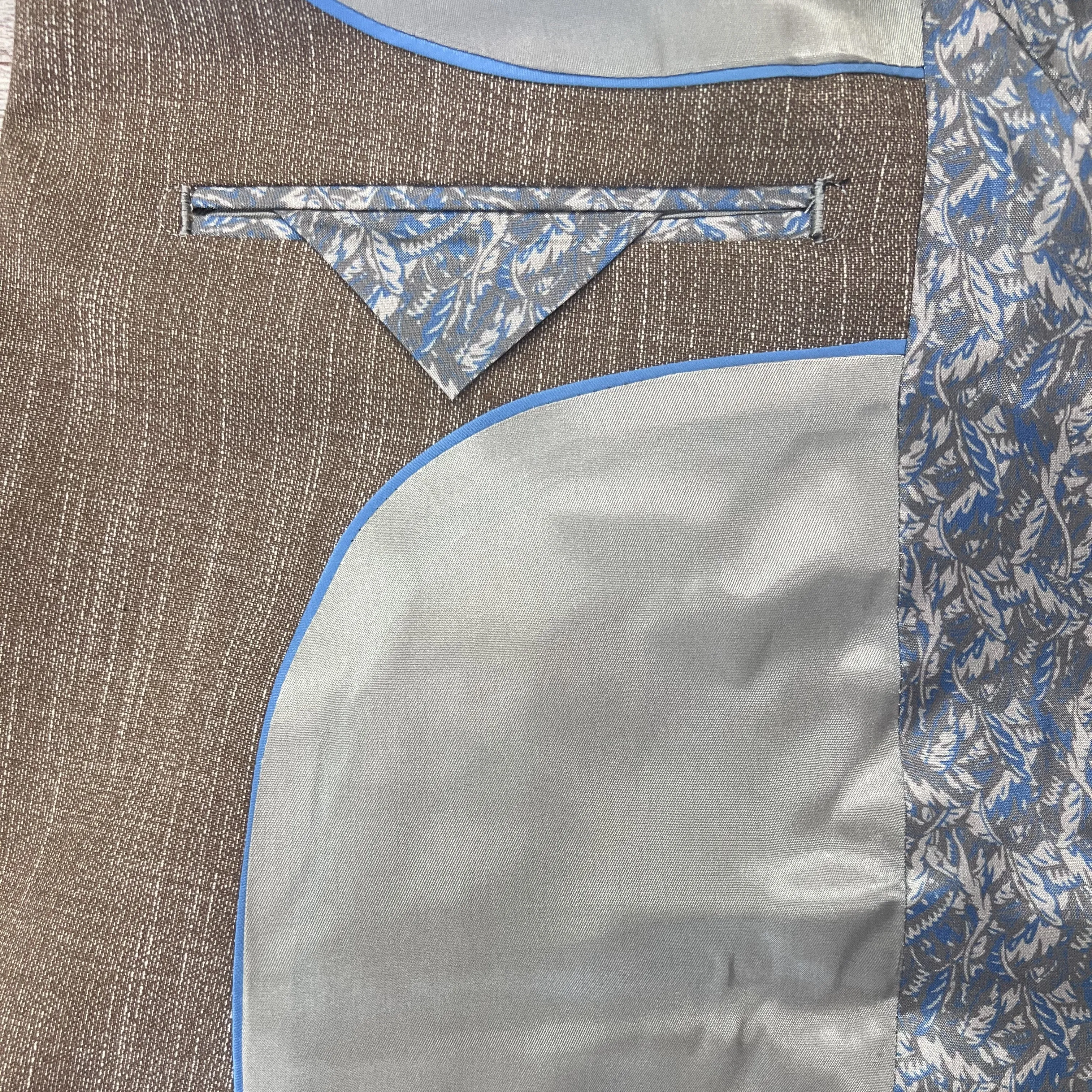 Mocha M 3-piece slim suit