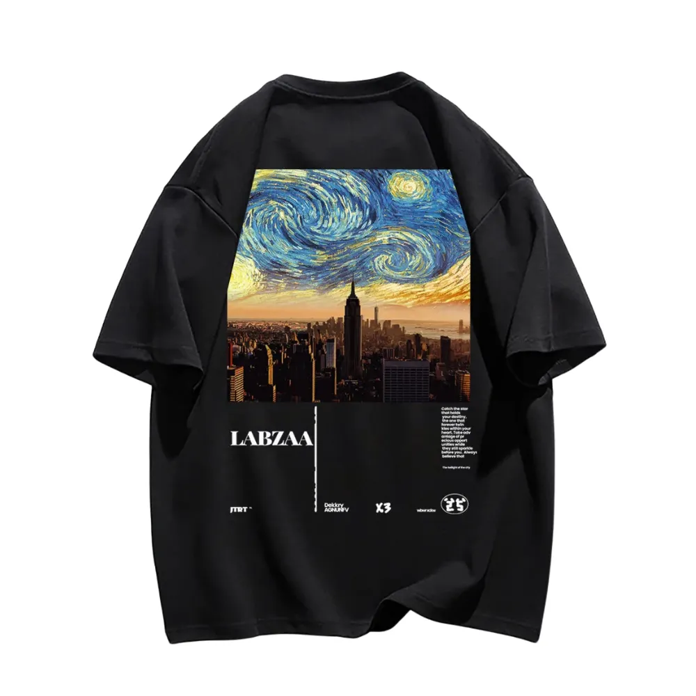 Modern Van Gogh Starry Sky T-Shirt
