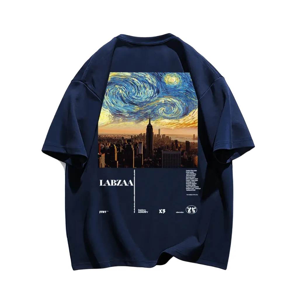 Modern Van Gogh Starry Sky T-Shirt