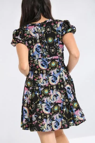 Moondance Mini Dress - Black -