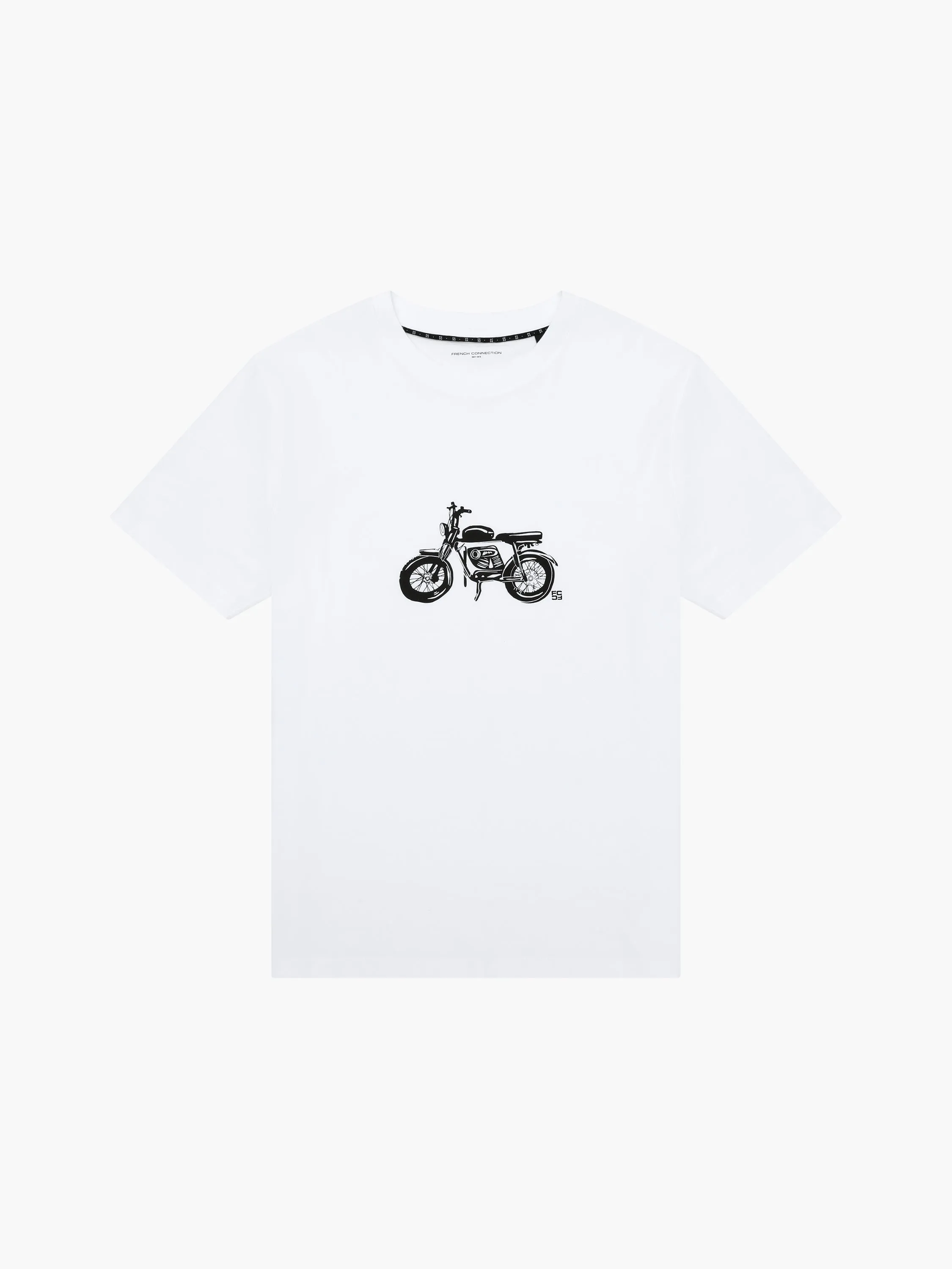 Motorbike Organic Short Sleeve Graphic T-Shirt