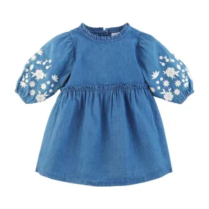 Mud Pie Embroidered Denim Dress