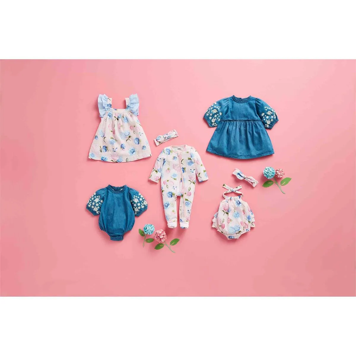 Mud Pie Embroidered Denim Dress