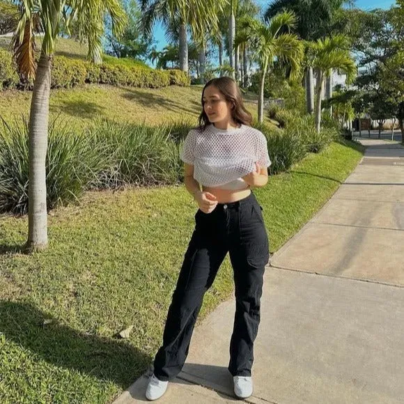 Nalua - Casual Cargo Pants for Women