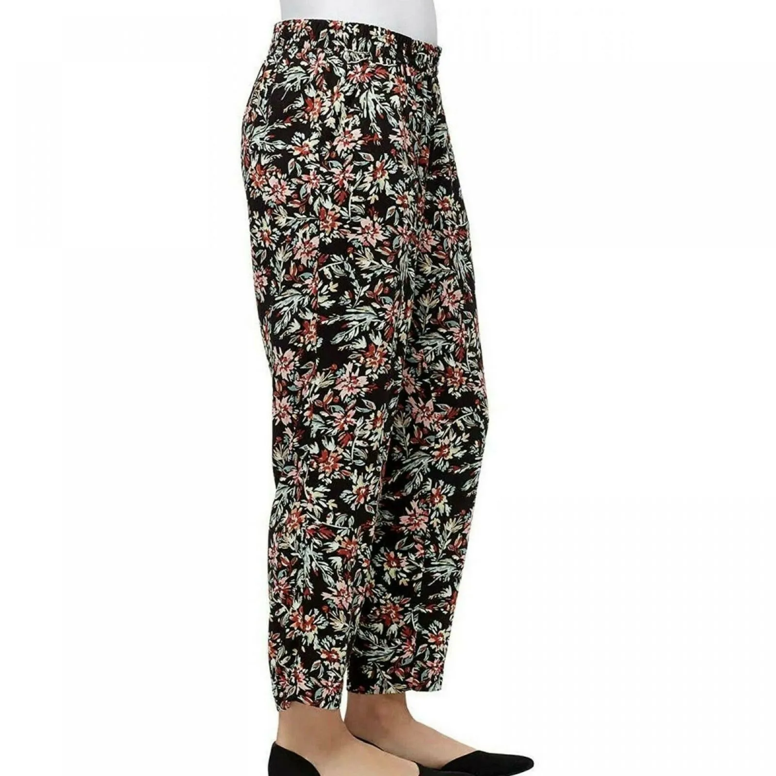 New Jessica Simpson Women's Floral Soft Ankle Pants. 1309716-NEW Medium