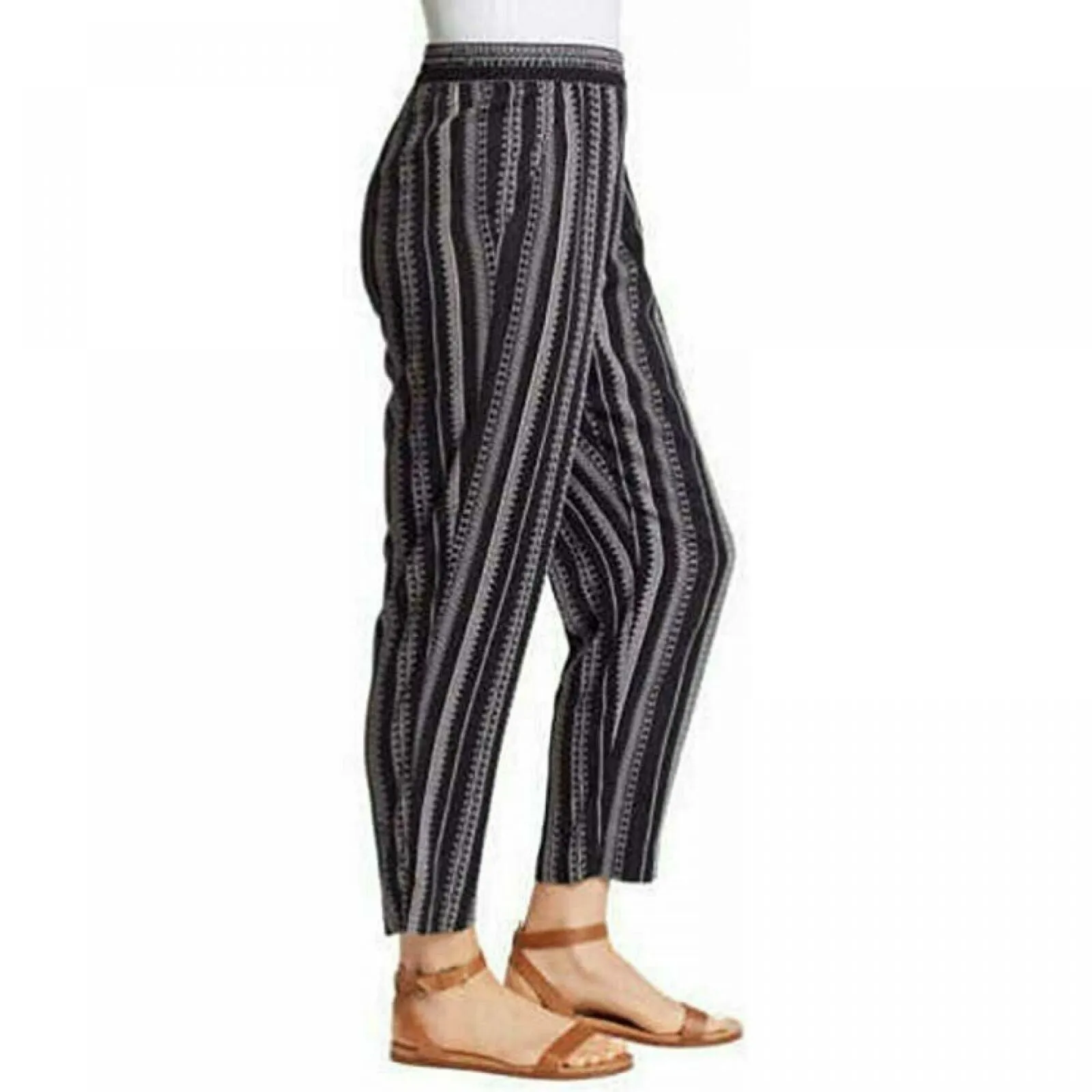 NWT Jessica Simpson Womens' Floral Soft Ankle Pants. 1309716 XL