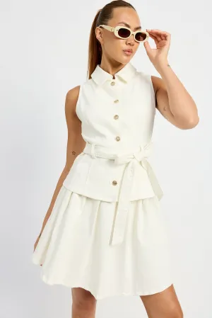 Oaklynn Denim Mini Dress