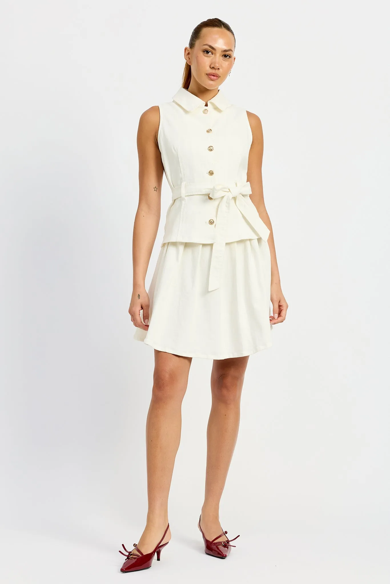 Oaklynn Denim Mini Dress