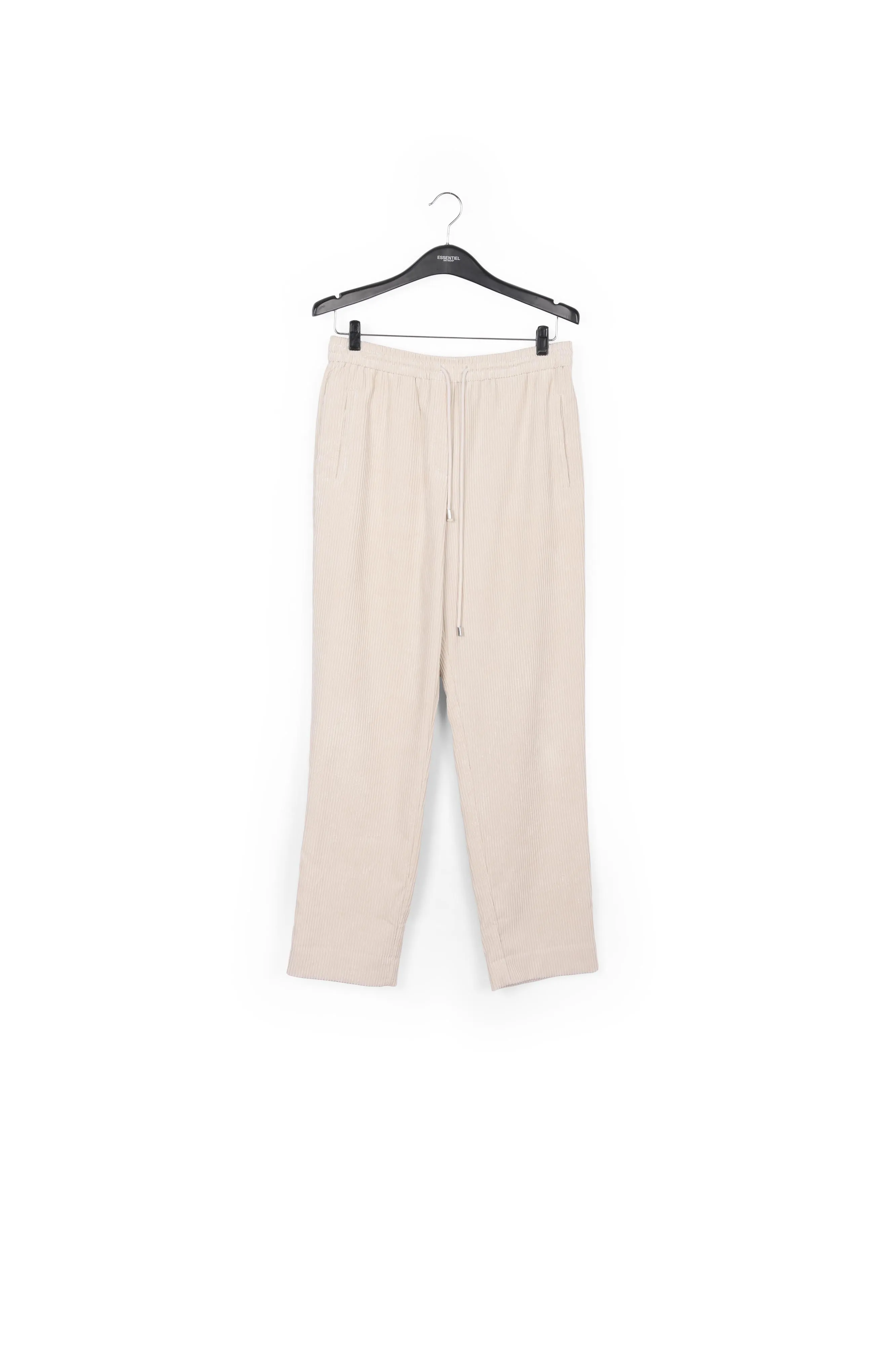 Off-white tapered corduroy pants