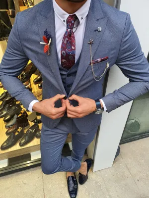 Olympia Indigo Slim Fit Suit for Versatile Style
