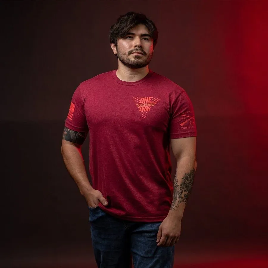 One Generation Away 2.0 T-Shirt - Cardinal