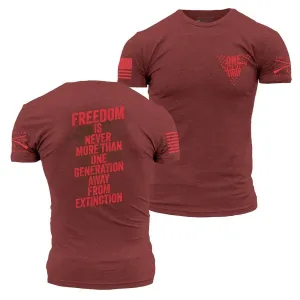 One Generation Away 2.0 T-Shirt - Cardinal