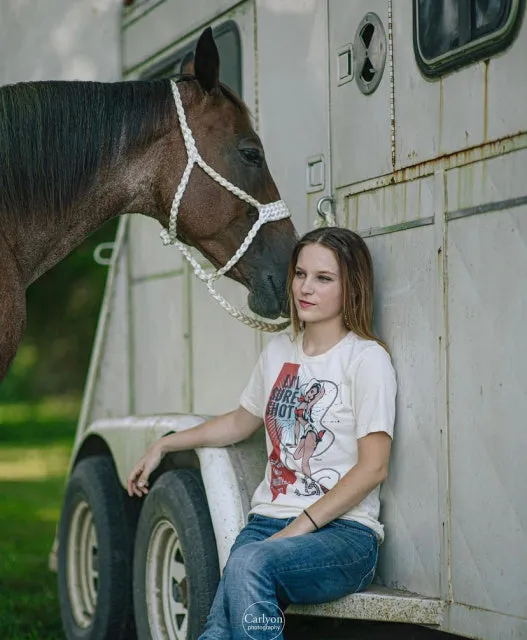 Original Cowgirl Clothing T-Shirts: Rockin' B Ranch Li'l Sure Shot