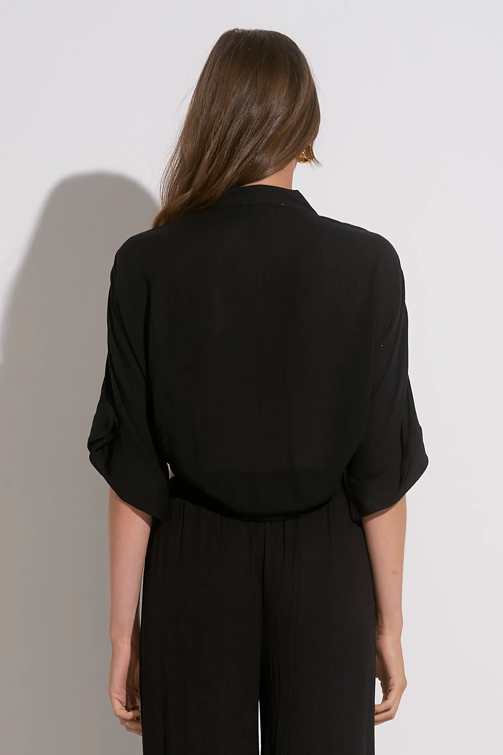Parisian Dawn Tie Front Top