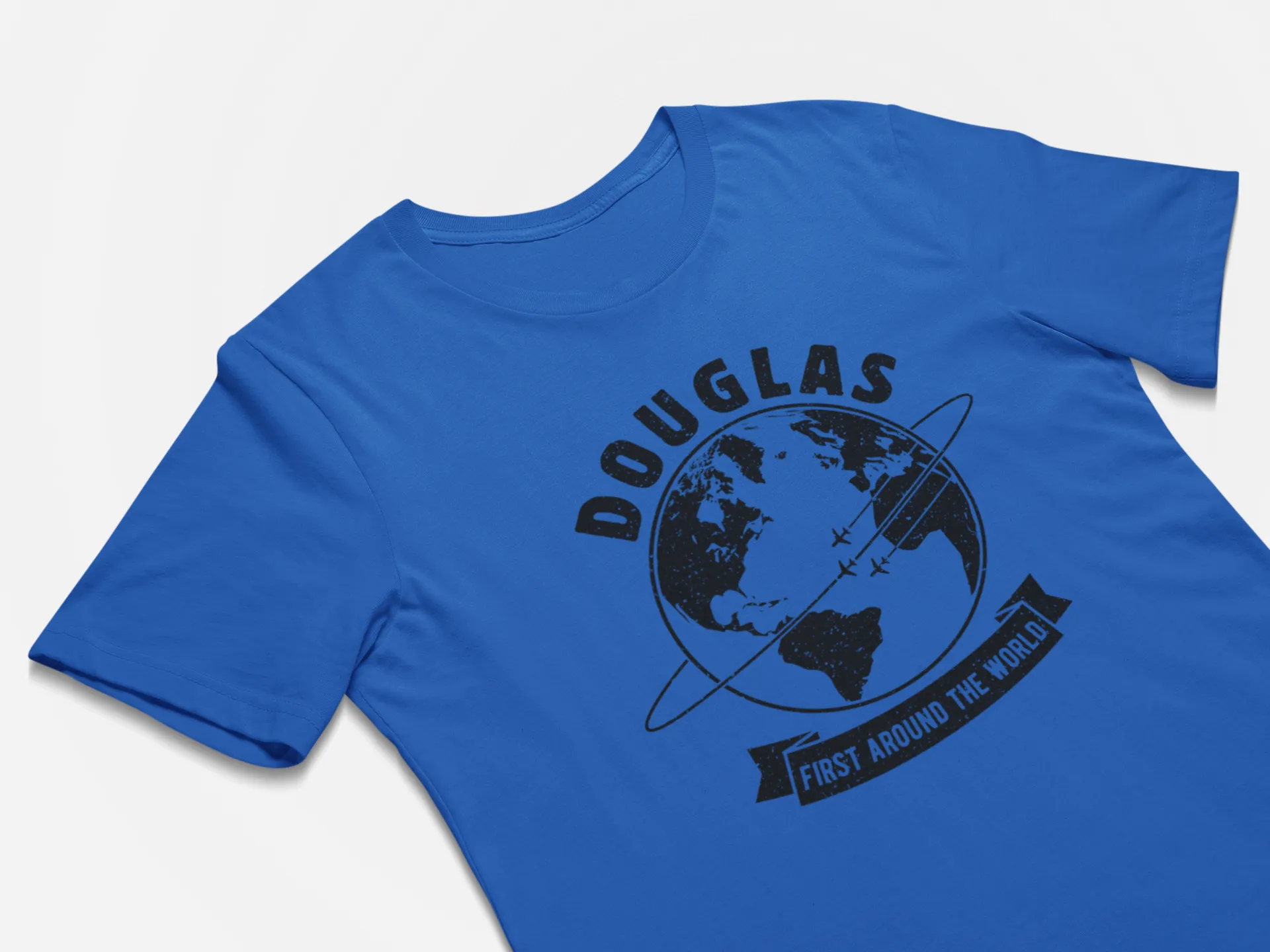 Pilot T-Shirts Douglas Aircraft Company First Around The World