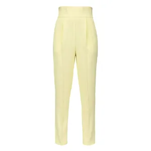 PINKO Yellow Polyester Jeans & Pant