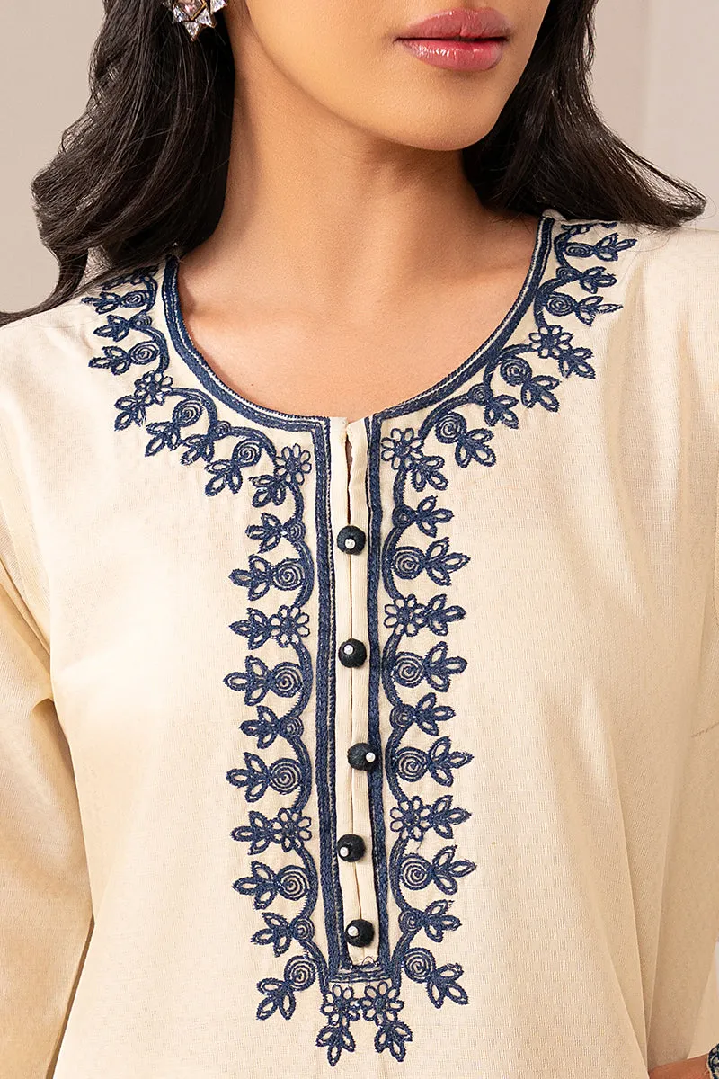 PISTACHIO GRACE-2 PIECE EMBROIDERED SUIT