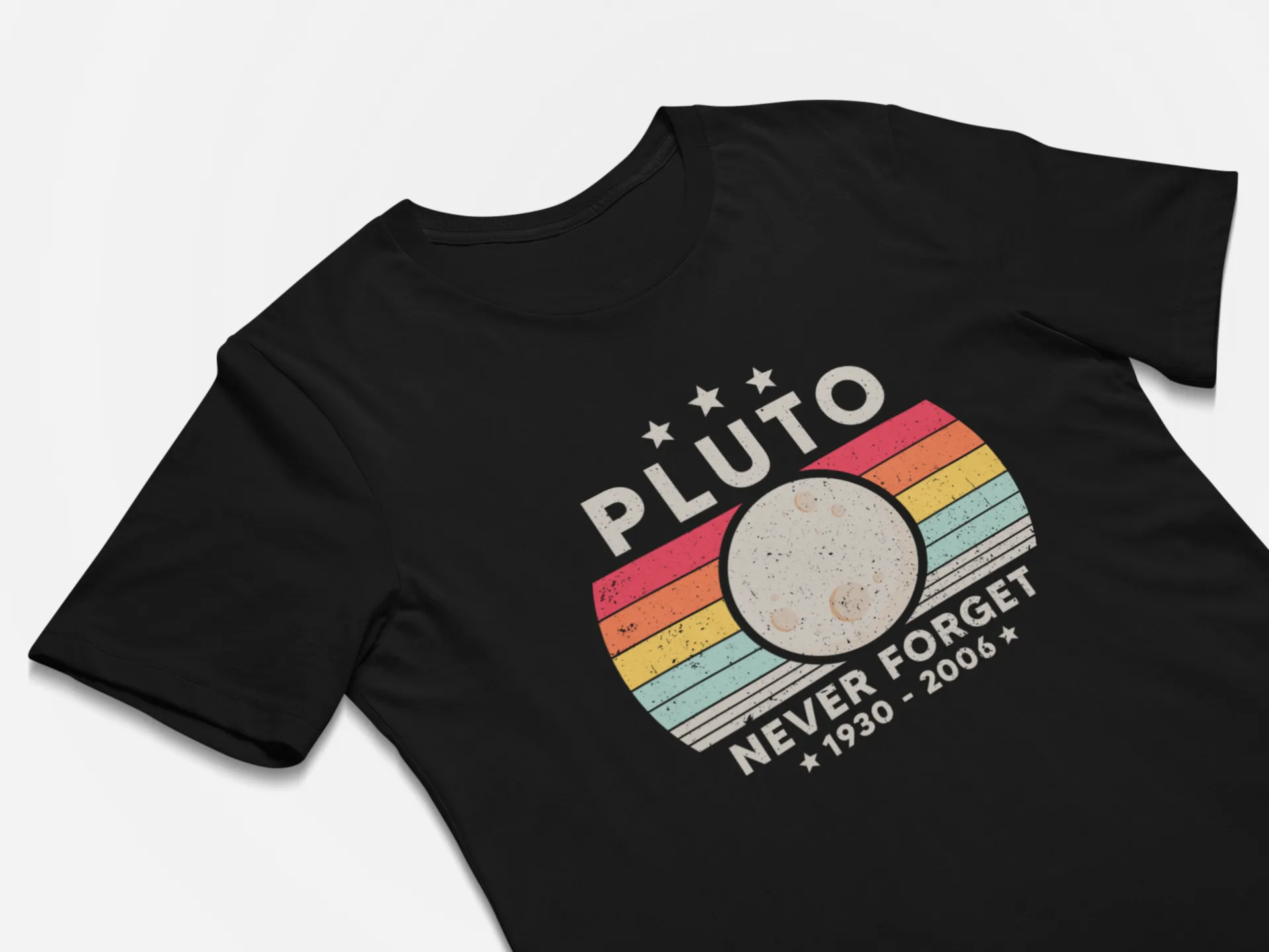 Planet Pluto Never Forget - Dwarf Planet Astronomy T-Shirt