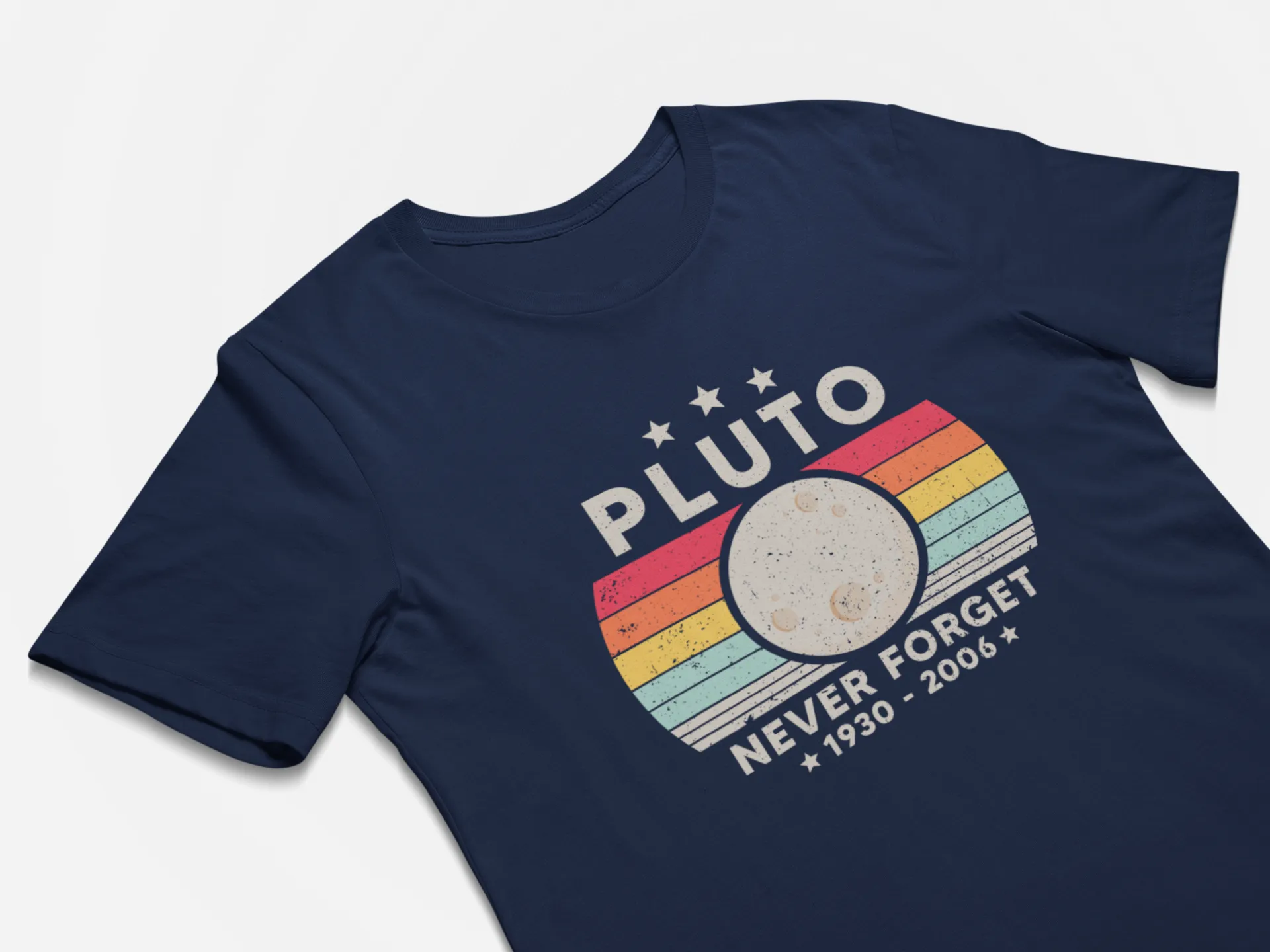 Planet Pluto Never Forget - Dwarf Planet Astronomy T-Shirt